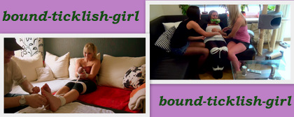 Bound ticklish girl aff